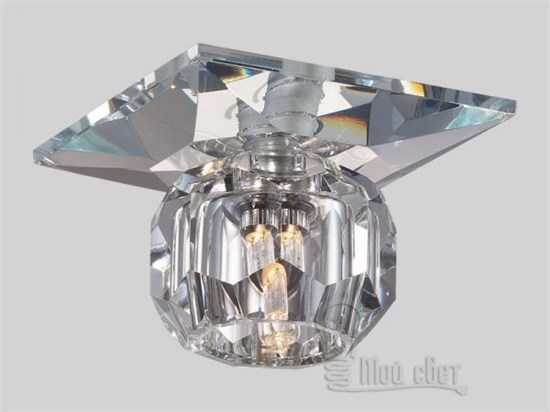 369673 NT12 113 хром Встраиваемый IP20 G4 20W 12V CRYSTAL NOVOTECH 369673 - фото 633574