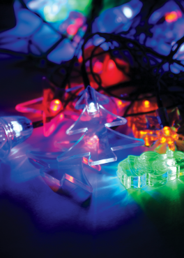 KOC_GIR30LEDMIX1_RGB Гирлянда "Новогодняя" 4.4м 30LED IP20 мультиколор Космос KOC_GIR30LEDMIX1_RGB - фото 633624