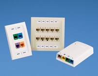 C252X030FJJ белая наклейка из полиолефина для 4 портов Mini-Com размеры 7,62*64,01 PANDUIT C252X030FJJ - фото 633650