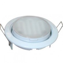 FW53H4ECB Ecola GX53 H4 Downlight without reflector_white Светильник встр., белый (уп.10/100шт.) FW53H4ECB - фото 633656