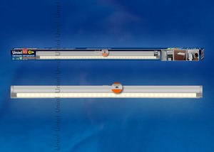 ULE-F02-4,5W/WW/OS IP20 SILVER Светодиодный светильник с датчиком открывания двери. UNIEL ULE-F02-4,5W/WW/OS - фото 633679