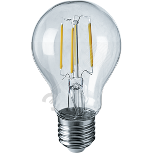 61623 NLL-F-A60-8-230-2.7K-E27-DIMM Filament Лампа светодиодная диммируемая 7W E27 4000K груша (уп.10шт.) Navigator 20967 - фото 633695