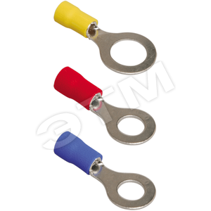 UNL20-D25-4-3 Наконечник НКИ2-3 кольцо 1,5-2,5мм² (уп.100шт.) IEK® UNL20-D25-4-3 - фото 633769