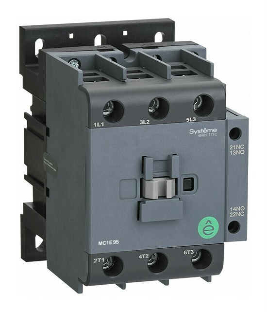 MC1E80Q7 SystemePact M Контактор MC1E 3P 80A НО+НЗ 380V/400V 50/60Гц Systeme Electric MC1E80Q7 - фото 633874