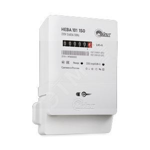 НЕВА 101 1 S0 ЭЛ.СЧ-К 1-фазный, 5-60А Т1 крепление на 3 точки 230В (уп.30шт.) «ТАЙПИТ» ТПГ СНЯТ С ПРОИЗВОДСТВА 6056617 - фото 633920
