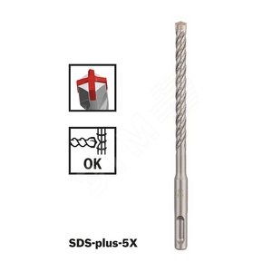 2.608.833.778 Сверло SDS-plus-5X 6x100x160 (уп.10шт.) BOSCH (Китай) 2.608.833.778 - фото 633933