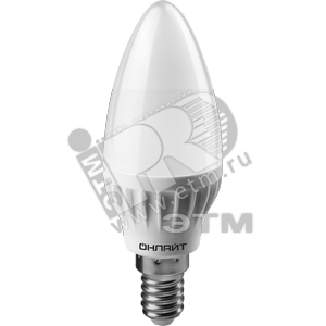 61957 OLL-C37-10-230-4K-E14-FR ОНЛАЙТ Лампа светодиодная 10W 4000K 230V E14 (уп.100шт.) Navigator 61957 OLL-C37-10-230-4K-E14-FR - фото 634009