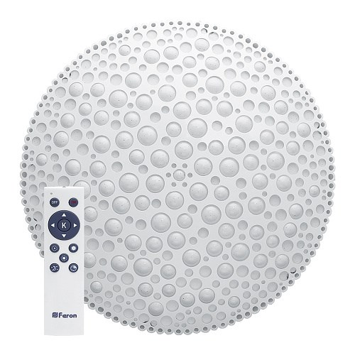 41234 AL3389 Dots 72W, Max. 5040Lum, 3000К-6000K Светильник светодиодный управляемый с пультом (уп.6шт.) FERON (Китай) ВЫВЕДЕН ИЗ АССОРТИМЕНТА 41234 - фото 634010