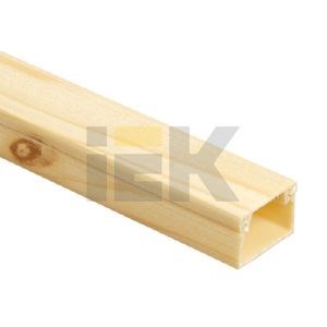 CKK10-012-012-1-K34 "ЭЛЕКОР" СОСНА Кабель-канал 12х12мм (уп.120м.) IEK® CKK10-012-012-1-K34 - фото 634032
