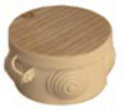 SQ1401-0701 Распаячная коробка ОП Ø65х40мм, крышка , сосна, IP54, 4 вх. (уп.60шт.) TDM SQ1401-0701 - фото 634044