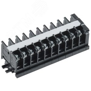 YZN43-10-002-K02 БЗН TK-020 2,5 мм2 20А на DIN-рейку 10 пар Блок зажимов IEK® YZN43-10-002-K02 - фото 634071