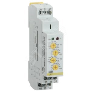 ORT-2T-ACDC12-240V Реле времени, задержка на включение (уп.10шт.) IEK® ORT-2T-ACDC12-240V - фото 634117