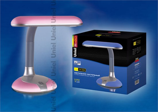 TTL-005 Silver purple (G23) лампа настольная фиолетовый (серебро) Uniel TTL-005 Silver purple - фото 634156