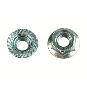 CM100600HDZ M5 Combitech Гайка М6 с насечкой, горячеоцинкованная (уп.200шт.) ДКС CM100600HDZ - фото 634212