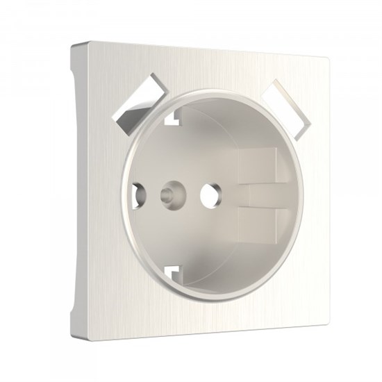 WL13-USB-CP Накладка для USB розетки, перламутровый рифленый (уп.200шт.) Werkel™ a040891 - фото 634335