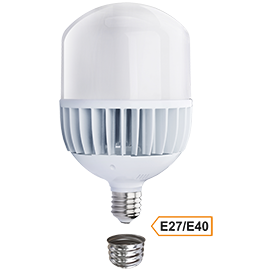 HPV100ELC Ecola High Power LED Premium 100W 220V универс. E27/E40 (лампа) 4000K Лампа св/д (уп.8шт.) HPV100ELC - фото 634483