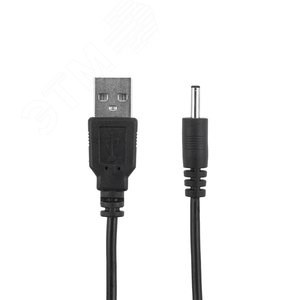 FD 18-0235 USB штекер - DC разъем питание 1,4х3,4 мм, спираль 1,5 метра Кабель для мобильный устройств (уп.10шт.) REXANT (Китай) FD 18-0235 - фото 634593