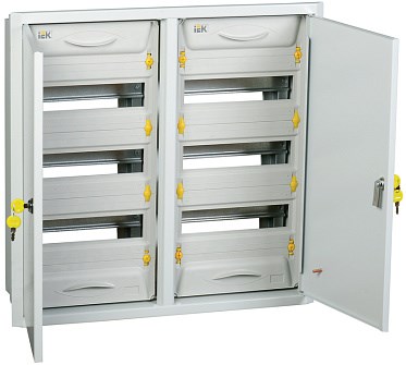MKM15-V-2х36-31-ZU PRO Корпус металлический ЩРв-2х36з-0 36 УХЛ3 IP31 PRO IEK® MKM15-V-2х36-31-ZU PRO - фото 634849