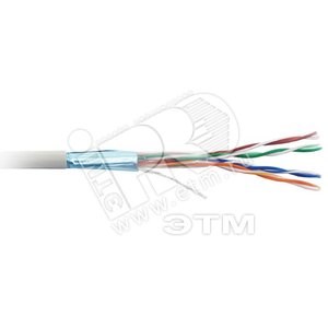 1693107 Standart FTP 4x2x0,5 кат. Cat.5е in/Cu ЭКРАН Витая пара FTP 4 пары AWG 24 Cat.5е внутренняя Cu (кор.305м.) SkyNet (Россия) 1693107 - фото 634863