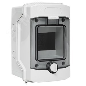 ux65-4-n PROxima Бокс ЩРН-П-4 модулей навесной пластик с дымчатой прозрачной дверцей IP65 EKF ux65-4-n - фото 634866