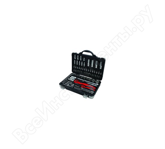Matrix набор инструмента Cr-V,S2, 1/4", 1/2", усиленный кейс, 94 предмета Professional 13553 13553 Professional - фото 634904