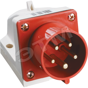 PSR52-016-5 Вилка 515 стационарная 3Р+РЕ+N16А 380В IP44 (уп.10шт.) IEK® PSR52-016-5 - фото 635172