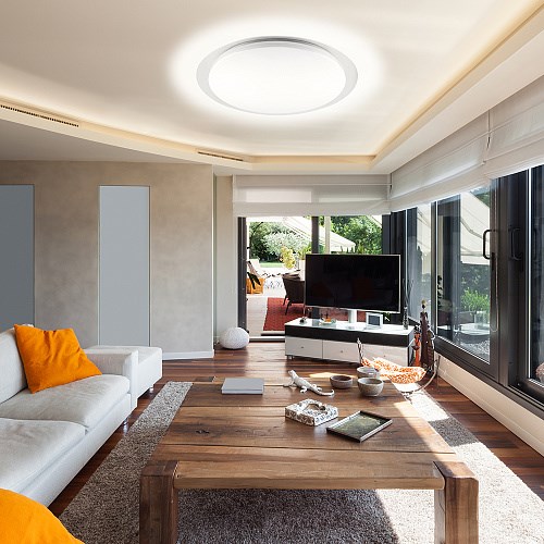 29786 AL5000 STARLIGHT,100W, Max. 8500Lm, 3000К-6500K, IP20, Светильник светодиодный управляемый с кантом и пультом FERON 29786 - фото 635440