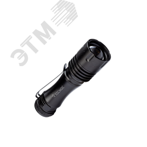 KOS105B 1Вт LED/с линзой/с зумом/1xAA/корпус алюминий/зажим для крепления Фонарь ручной КОСМОС (Китай) KOS105B - фото 635512