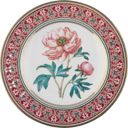 81.32771.00.1 Тарелка декоративная 270 мм в подарочной упаковке, форма Европейская, рисунок Дивный Пион, АО "Императорский фарфоровый завод" 81.32771.00.1 - фото 635789