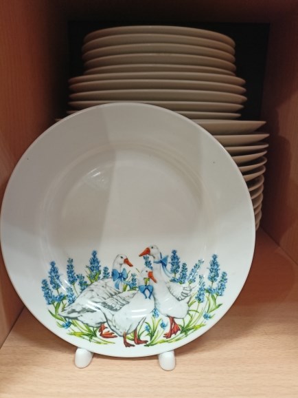 Набор тарелок Гуси 6/24, Дулево 719964 - фото 635819