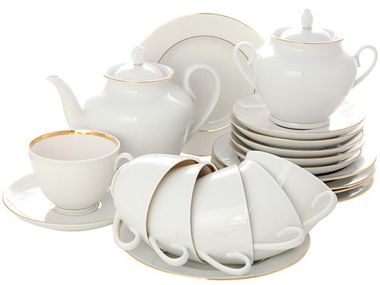 81.20880.00.1 Сервиз кофейный ф. Весенняя рис. Белоснежка, 6/20 предметов, АО "Императорский фарфоровый завод" 81.20880.00.1 - фото 635859