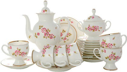 81.14277.00.1 Сервиз кофейный "Волшебнице" 6/20 Классическая-2, АО "Императорский фарфоровый завод"  81.14277.00.1 - фото 635901