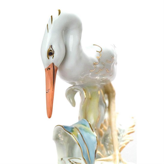 Скульптура Аист, авт.Пустыгин Н.М.(1 категория), Дулево Скульптура Аист, авт.Пустыгин Н.М.(1 категория), Д - фото 635909