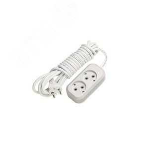 MGP 103 Удлинитель 2 гнезда без заземления, 3 метра (уп.12шт.) Makel (Турция) MGP 103 - фото 636111