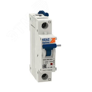 249177 OptiDin BM63-НР24 Расцепитель независимый на DIN-рейку КЭАЗ (Россия) 249177 - фото 636217