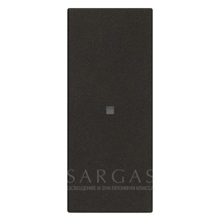 31000A.G Linea Клавиша 1M аксиальная черная Vimar (Италия) 31000A.G - фото 636261