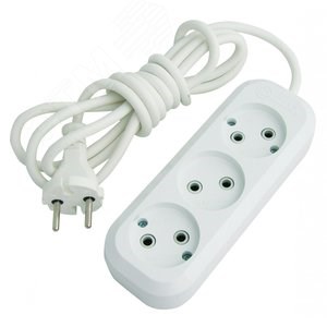 MGP 122 Удлинитель 3 гнезда без заземления, 2 метра (уп.12шт.) Makel (Турция) MGP 122 - фото 636408