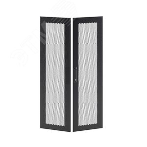 RBITCPMD1260 RAM telecom Дверь перфорированная двухстворчатая для IT-CQE 1200x600 RAL9005 ДКС (Россия) RBITCPMD1260 - фото 636549