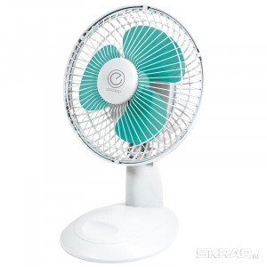 EN-0609s Вентилятор настольный на подставке 15Вт наклон 2 скорости d=15см ENERGY (Китай) EN-0609s - фото 637122