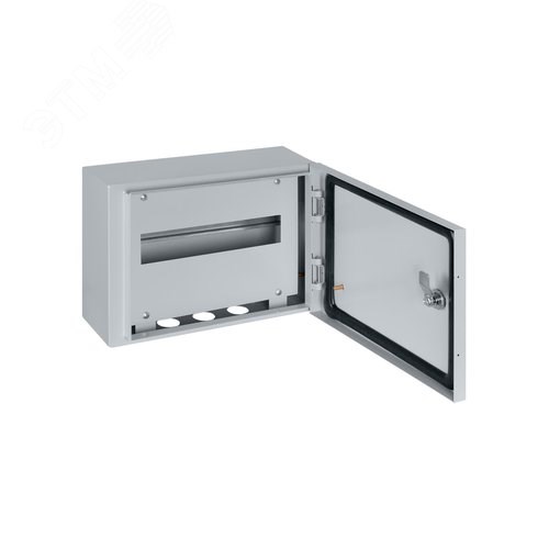 SQ0905-3010 Народный ЩРн-12з-0 74 У2 IP54 330x240x120мм (ШхВхГ) с замком серый Корпус металлический TDM (Россия) SQ0905-3010 - фото 637239