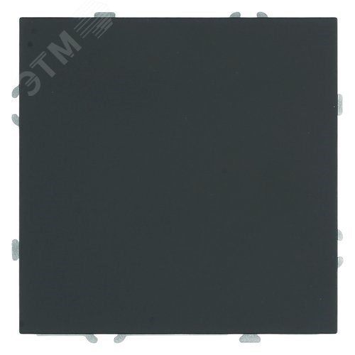 50248 Эмили RSW10-5105-01ZK Механизм переключателя одноклавишного (сх.6), быстрозажимные клеммы, черный уголь, soft touch (уп.12шт.) STEKKER (Китай) 50248 - фото 637276