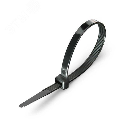 89906 Fortisflex Стяжка (хомут) КСС 6х610мм нейлон, черная (уп.100шт.) КВТ (Китай) 89906 - фото 637512
