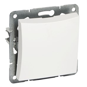 000115 ДУЭТ НАЖИМНАЯ КНОПКА (СХ.1), 10А, МЕХАНИЗМ, БЕЛАЯ (уп.20шт.) Schneider Electric 000115