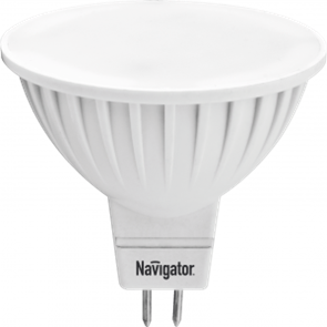 94246 NLL-MR16-7-230-6.5K-GU5.3 MR16 LED 7Вт GU5.3 6500К 560Лм спот 220В (замена 60Вт) Лампа светодиодная (уп.20шт.) Navigator Group© (Китай) 94246