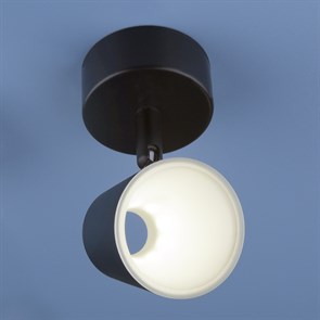 DLR025 5W 4200K черный матовый Настенно-потолочный светодиодный светильник Elektrostandard a039690