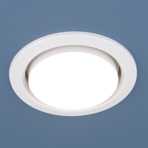1035 GX53 WH белый Cветильник встраиваемый (уп.10/50шт.) Elektrostandard 1035 GX53 WH