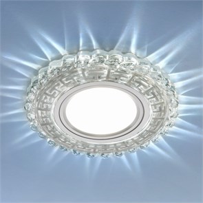 2217 MR16 CL прозрачный Встраиваемый потолочный светильник с LED подсветкой Elektrostandard 2217 MR16 CL прозрачный