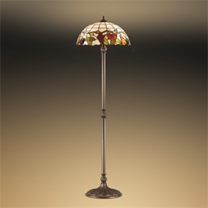 2525/2F ODL13 559 "фрукты"/"тиффани" Торшер E27 2*60W 220V GARDEN 2525/2F