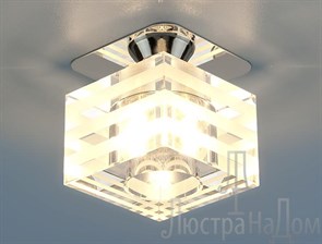 8250 G9 СH/CL хром/прозрачный ТОЧЕЧНЫЙ СВЕТ Электростандарт 8250