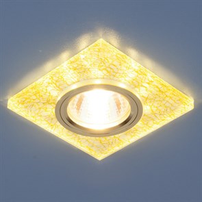 8361 MR16WH/GD белый/золото Cветильник встраиваемый (уп.10/50шт.) Elektrostandard 8361 MR16WH/GD белый/золо
